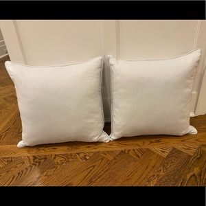 Set of 2 Baby Blue pillows